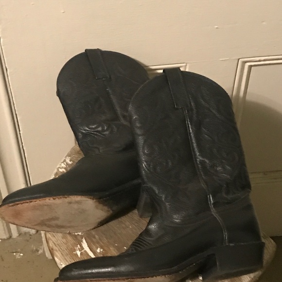 Dan Post Black Boots Cohed (8.5) - Picture 2 of 6